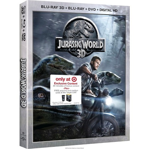  BD50-3D+2D 侏罗纪世界 Jurassic World (2015) 侏罗纪公园4 18-095 