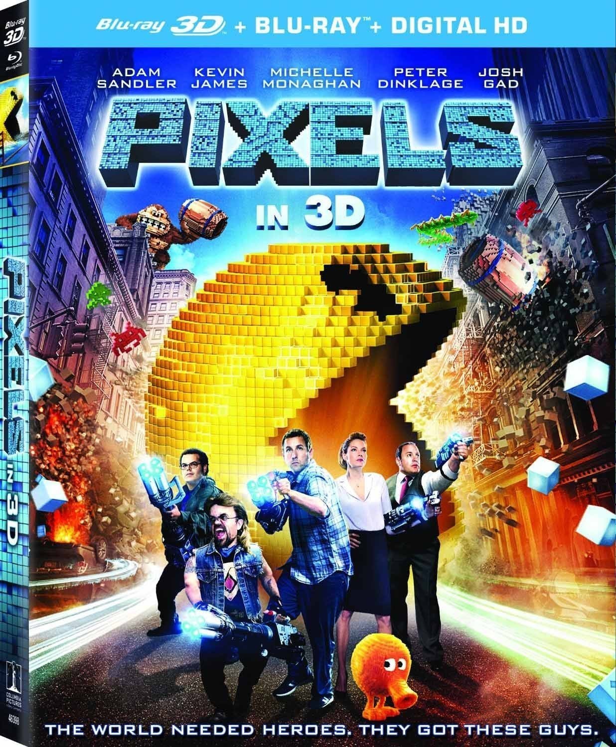 BD50-3D+2D 像素大战 Pixels (2015) 带静音 又名: 世界大对战(台)/屈机起格命(港) 189-011