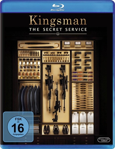  BD50 王牌特工：特工学院 （C区国行机器不能播放）Kingsman The Secret Service 2015 168-001 