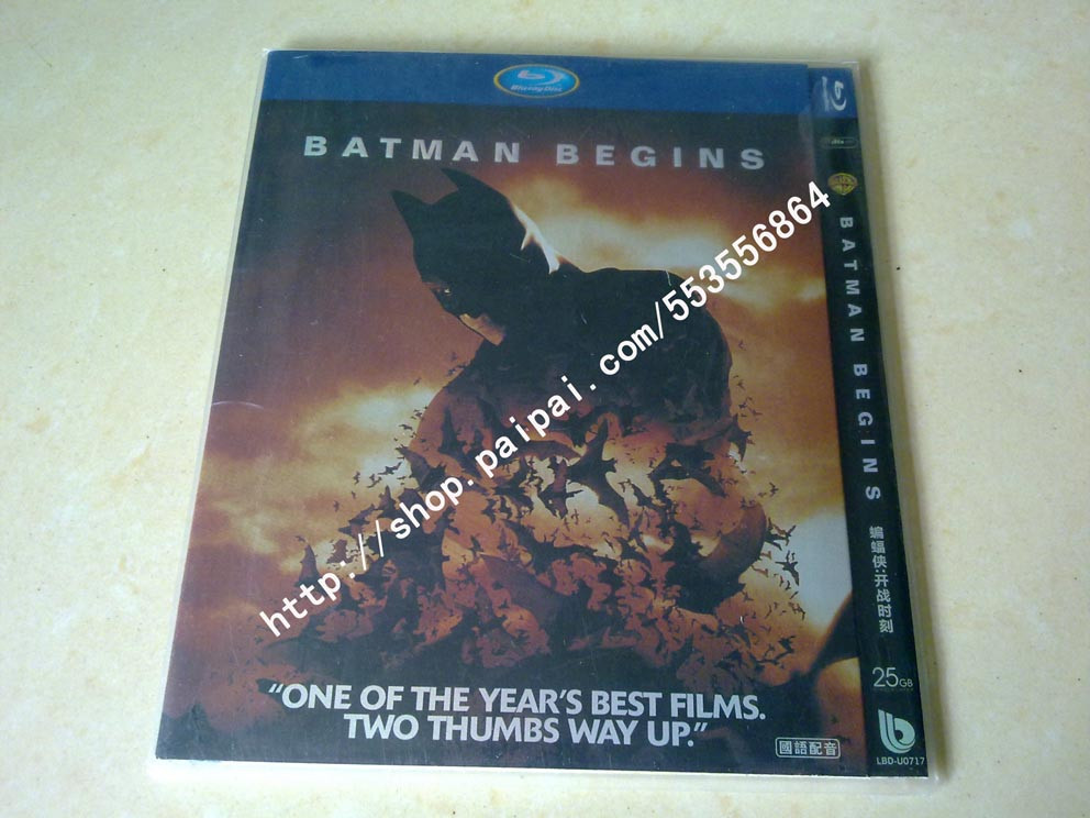  蝙蝠侠5 开战时刻/蝙蝠侠5:侠影之迷  Batman Begins  (2005) 37-024 