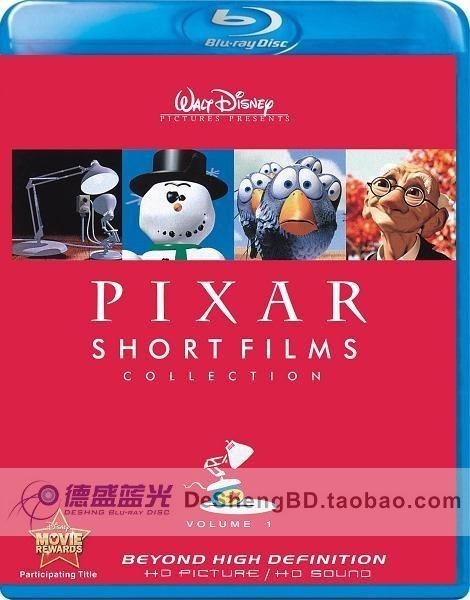 皮克斯动画短片集1 Pixar Short Films Collection Volume 1 44-047