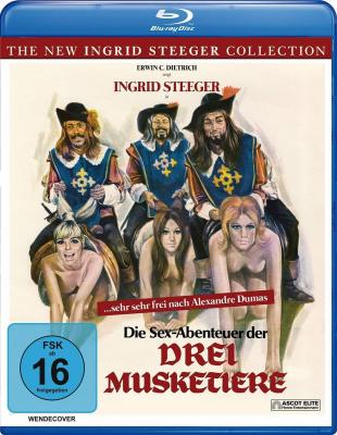 三个火枪手的性福之旅 1971 德国一代情色女王英格丽德·施特格又一经典
